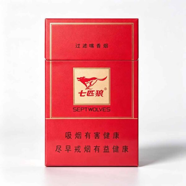 1-19.jpg Septwolves Red One box contains 10 packs A16