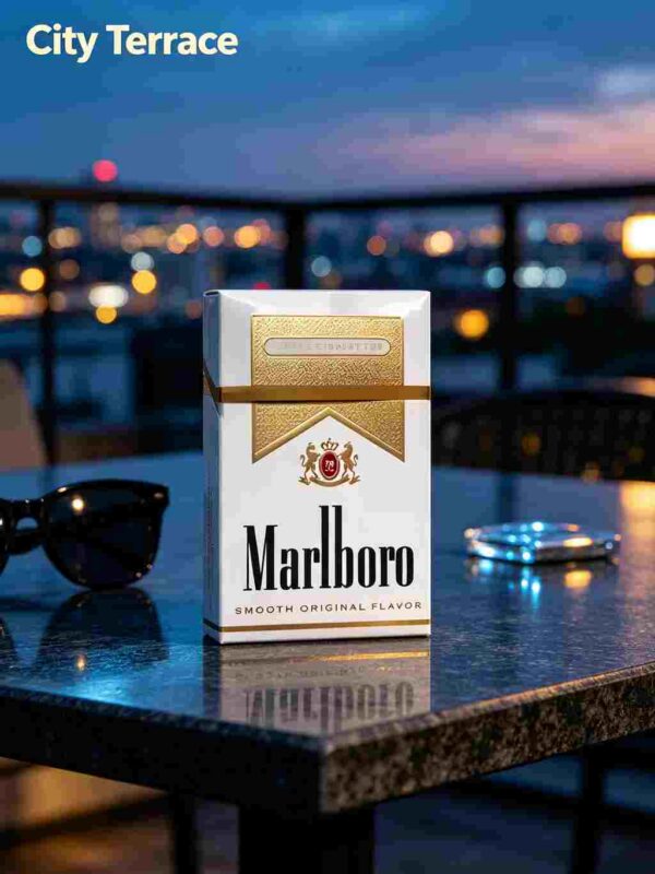 10.jpg Marlboro Smooth Original Gold Pack Filter One box contains 10 packsA01
