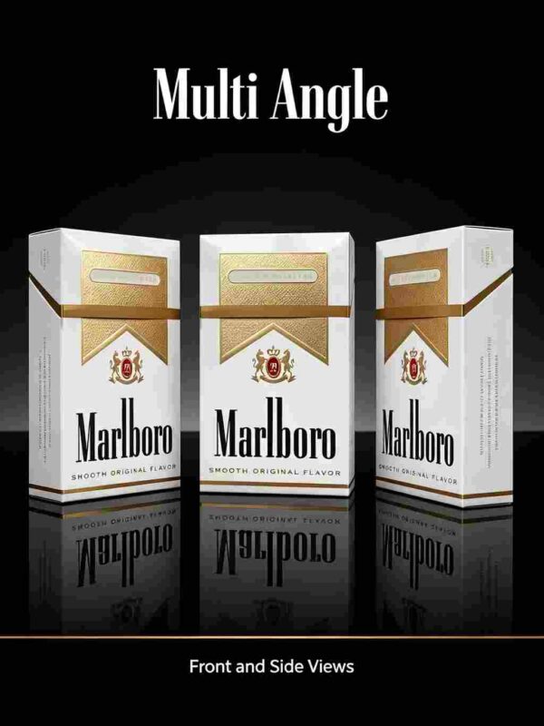 12.jpg Marlboro Smooth Original Gold Pack Filter One box contains 10 packsA01
