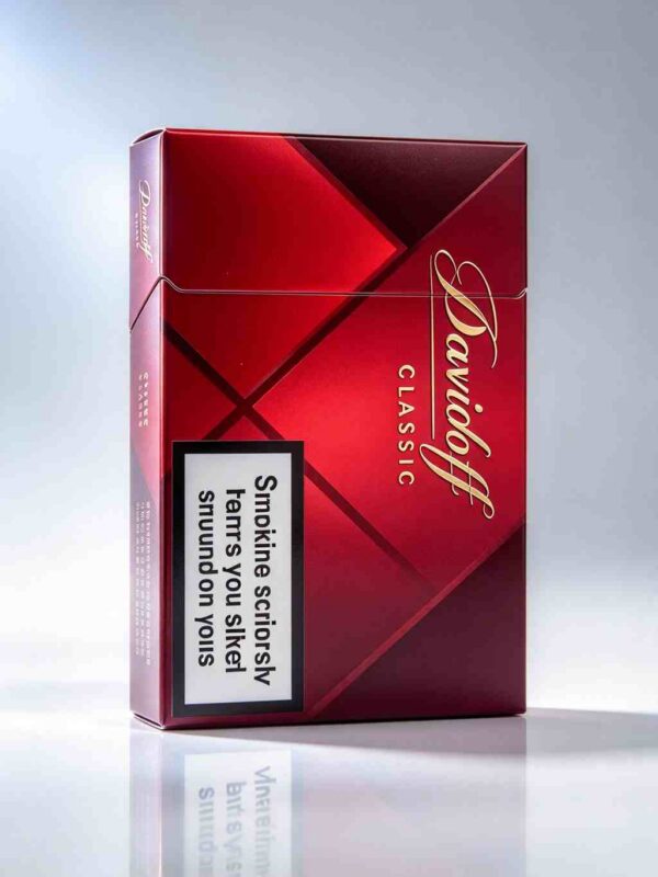 12 Black David cigarettes One box contains 10 packs A35