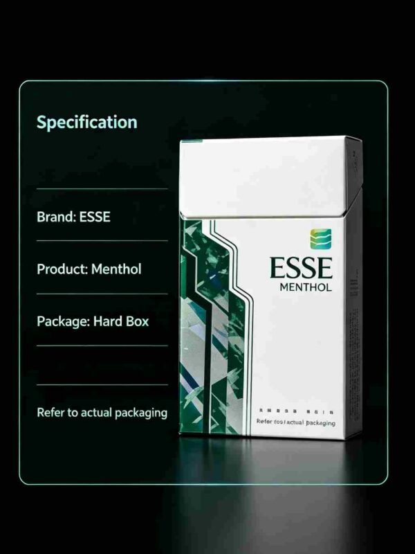 13 ESSE Menthol One box contains 10 packs A46