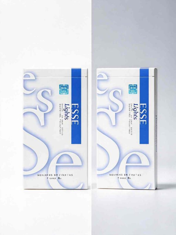 13 Esse Lights Cigarettes One box contains 10 packsA25