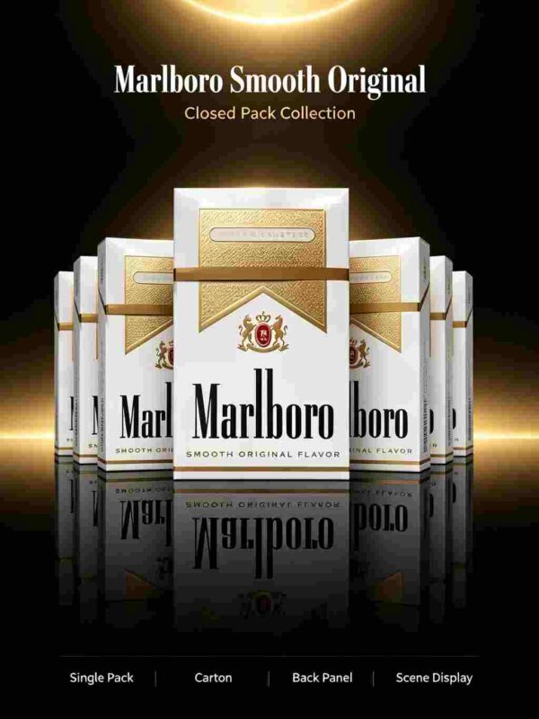 17.jpg Marlboro Smooth Original Gold Pack Filter One box contains 10 packsA01