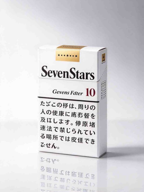 2 Seven Stars-Charcoal FilterOne box contains 10 packs A27