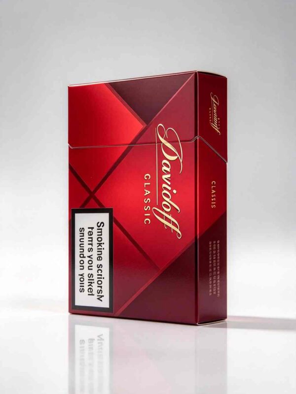2 Black David cigarettes One box contains 10 packs A35