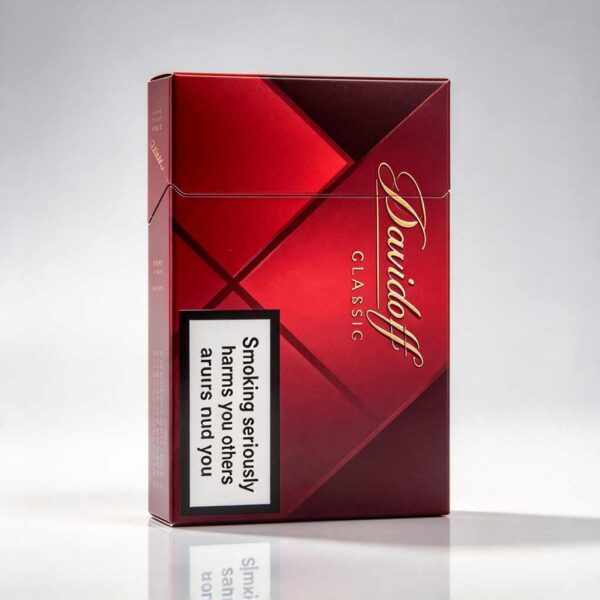 23 Black David cigarettes One box contains 10 packs A35