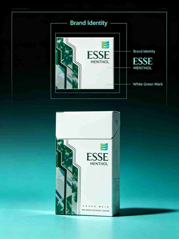 3 ESSE Menthol One box contains 10 packs A46