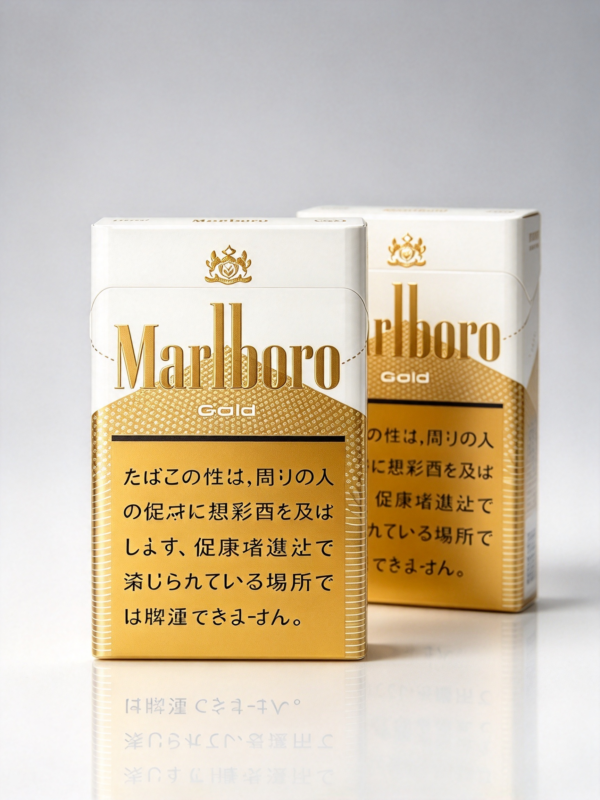 4 Marlboro Gold Box One box contains 10 packsA31