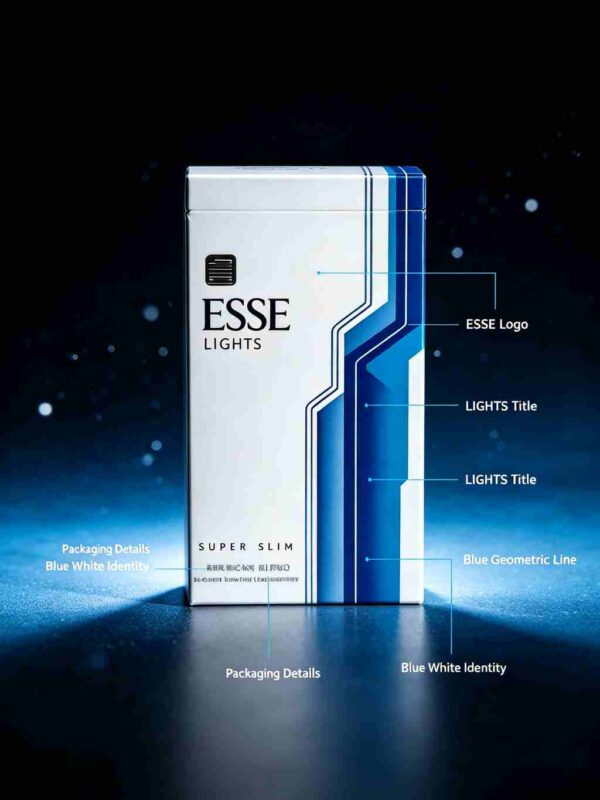 4 ESSE Lights Korean One box contains 10 packs A47