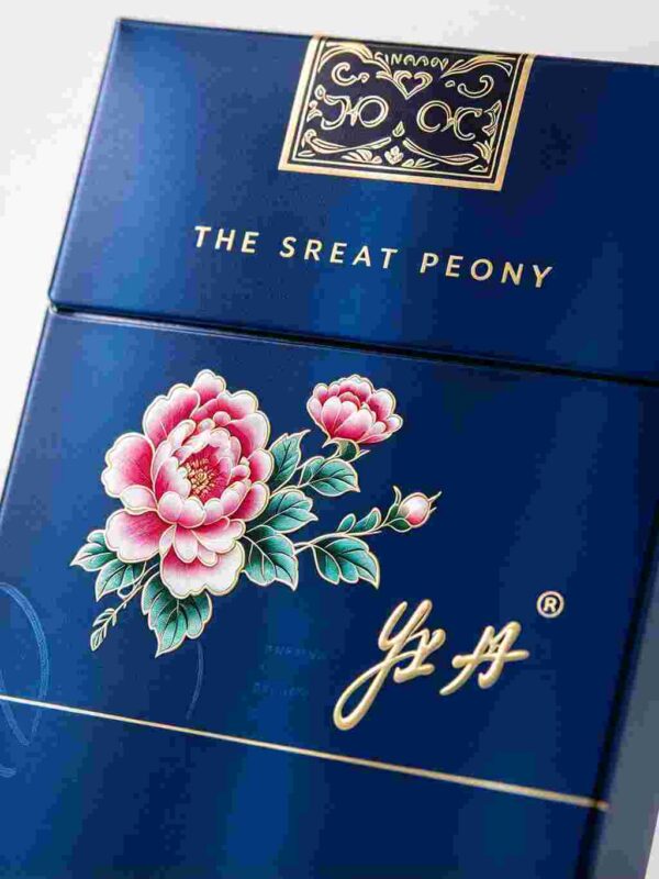 Blue Peony cigarettes One box contains 10 packs A44