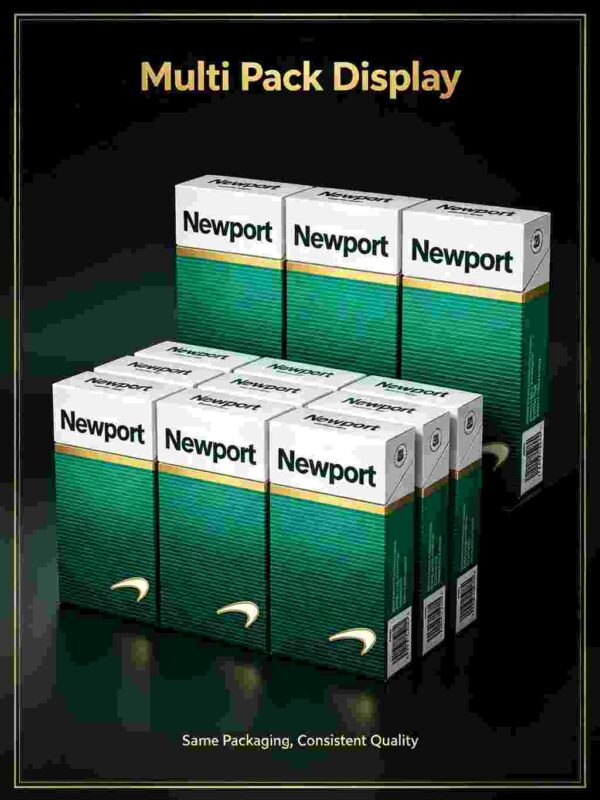Newport 100s One box contains 10 packsA03