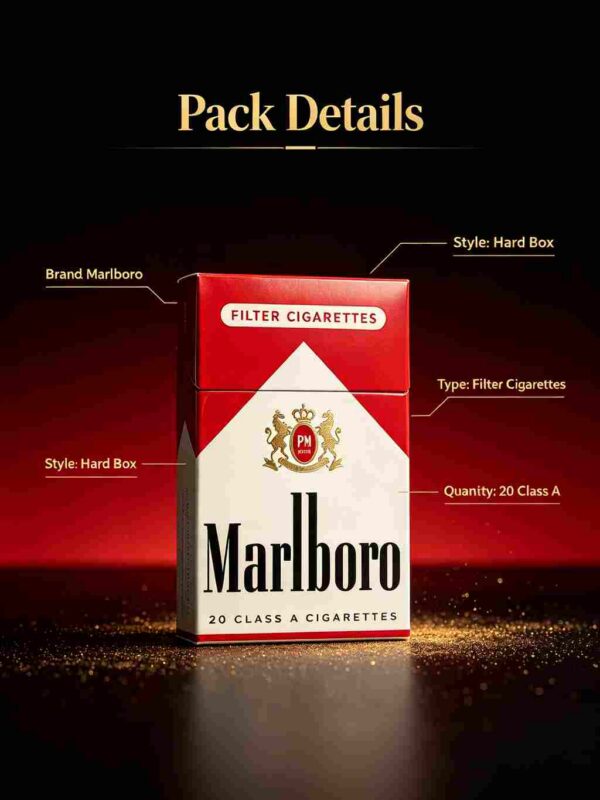 6-1.jpg Marlboro Red Short(US) One box contains 10 packsA02