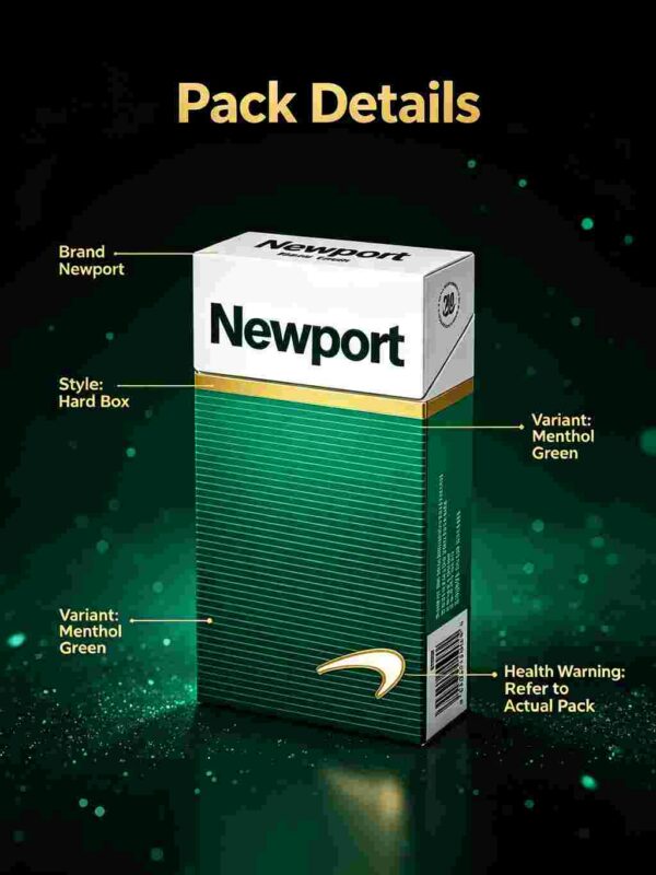 Newport 100s One box contains 10 packsA03