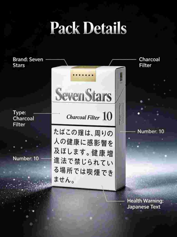 6-7.jpg Seven Stars Original FlavorOne box contains 10 packs A09