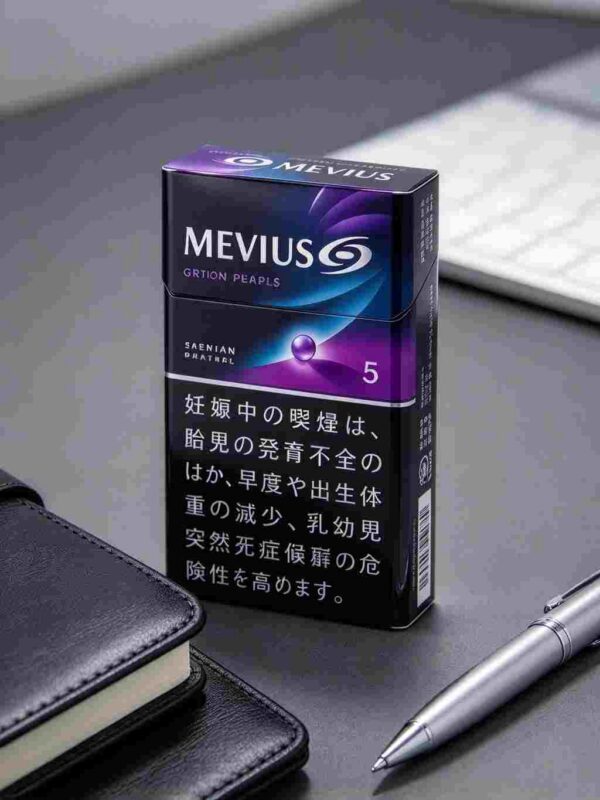 6 MEVIUS OPTION PURPLE 5 One box contains 10 packsA30