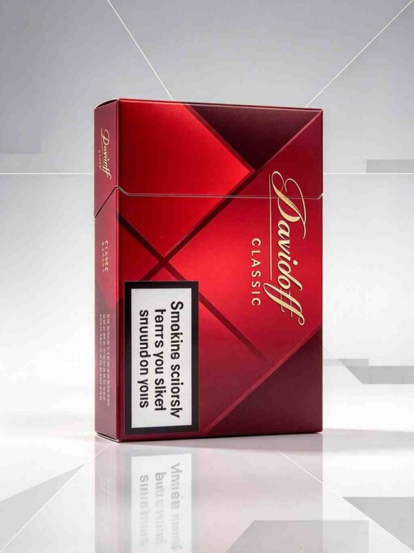 6 Black David cigarettes One box contains 10 packs A35
