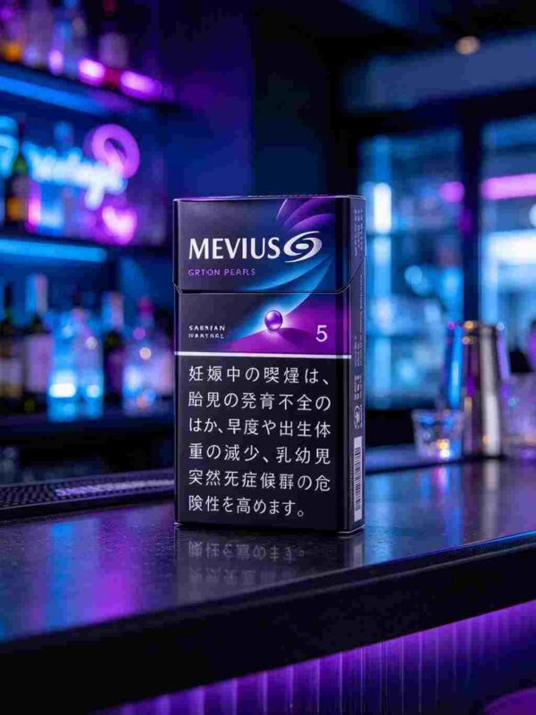 8 MEVIUS OPTION PURPLE 5 One box contains 10 packsA30