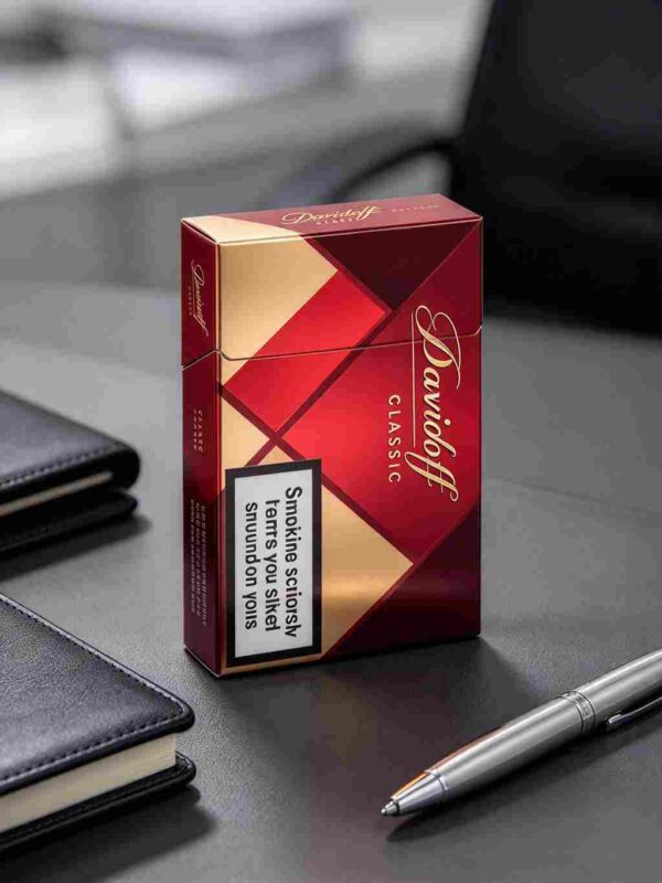 8 Black David cigarettes One box contains 10 packs A35
