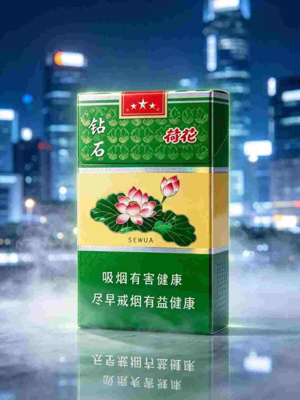 9 Lotus cigarettes One box contains 10 packs A38