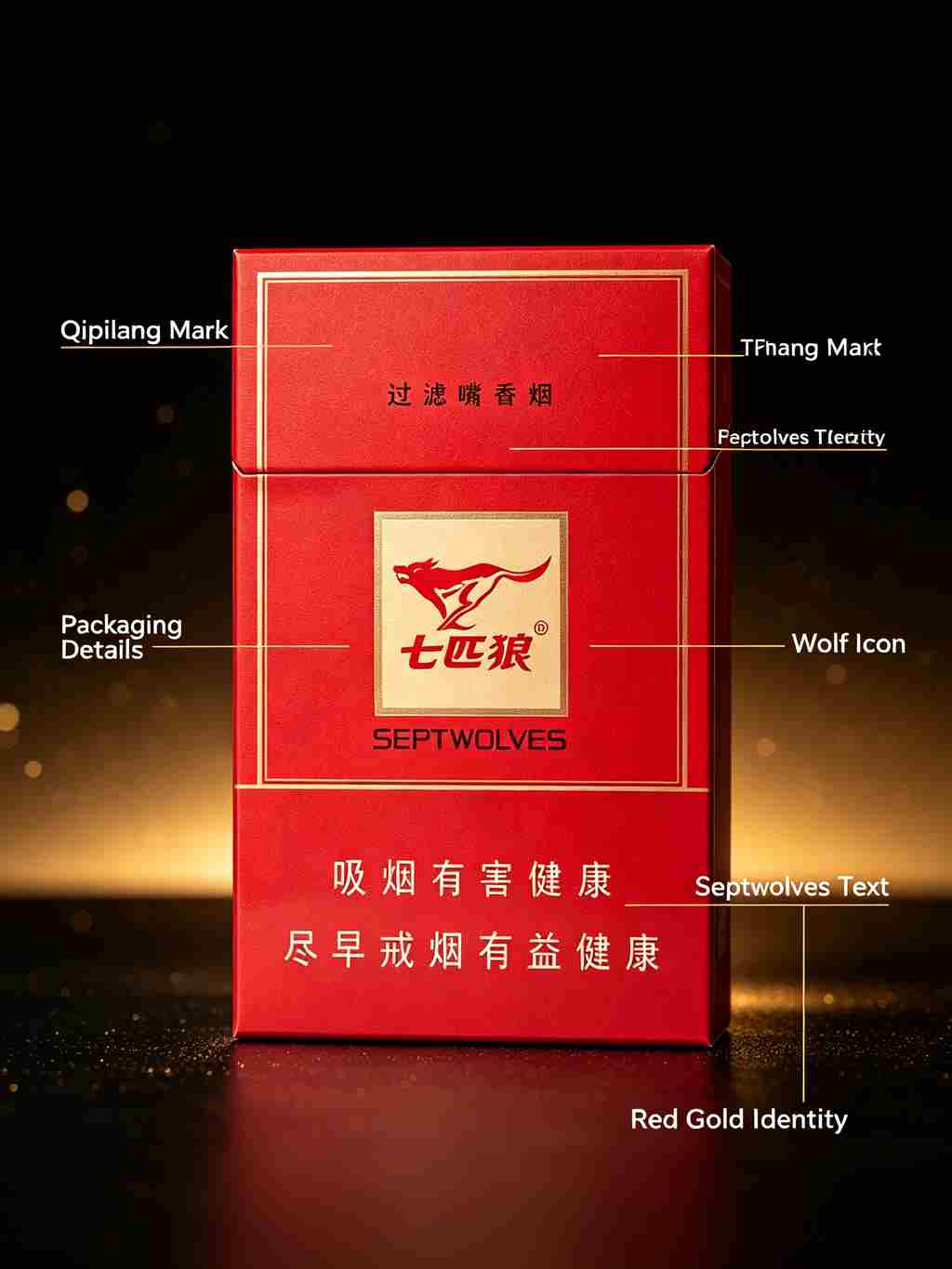 Septwolves Red C18 - Image 3